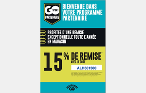 Code promo GO SPORT