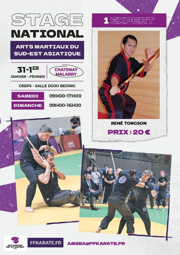 Stage de l’expert international amsea Rene TONGSON