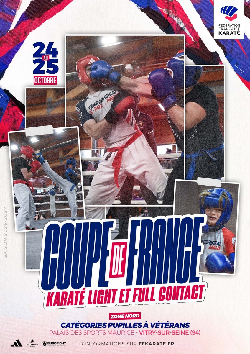COUPE FRANCE ZONE NORD KARATE LIGHT/FULL CONTACT