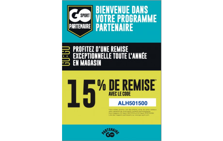 Code promo GO SPORT