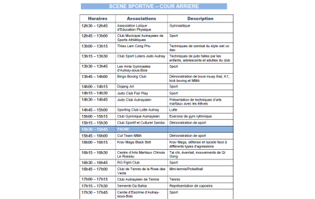 FORUM DES ASSOCIATIONS